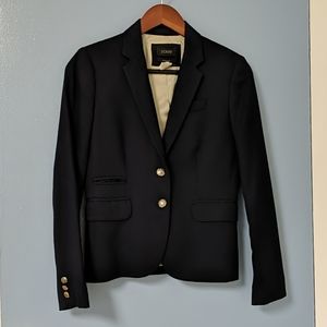 Blue Wool J. Crew Schoolboy Blazer. Size 00.